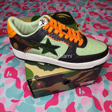 DM for Approval Code - 2021 Bape Halloween Limited Edition Frankenstein Bapesta Low