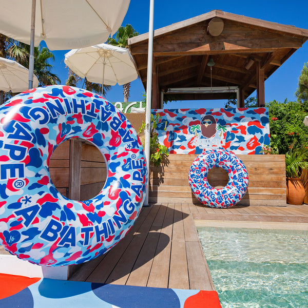 DM for Approval Code - Bape France x Nikki Beach Camo Inflatable Pool Ring